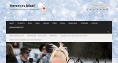 Desktop Screenshot of mercedesnicoll.com